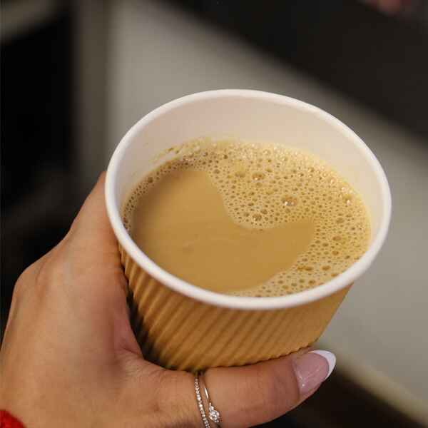 Hot Karak Chai — Halal Menu Item at Burns Road Tustin CA