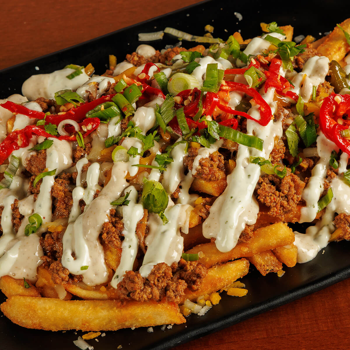 Burns Loaded Fries — Halal Menu Item at Burns Road Tustin CA