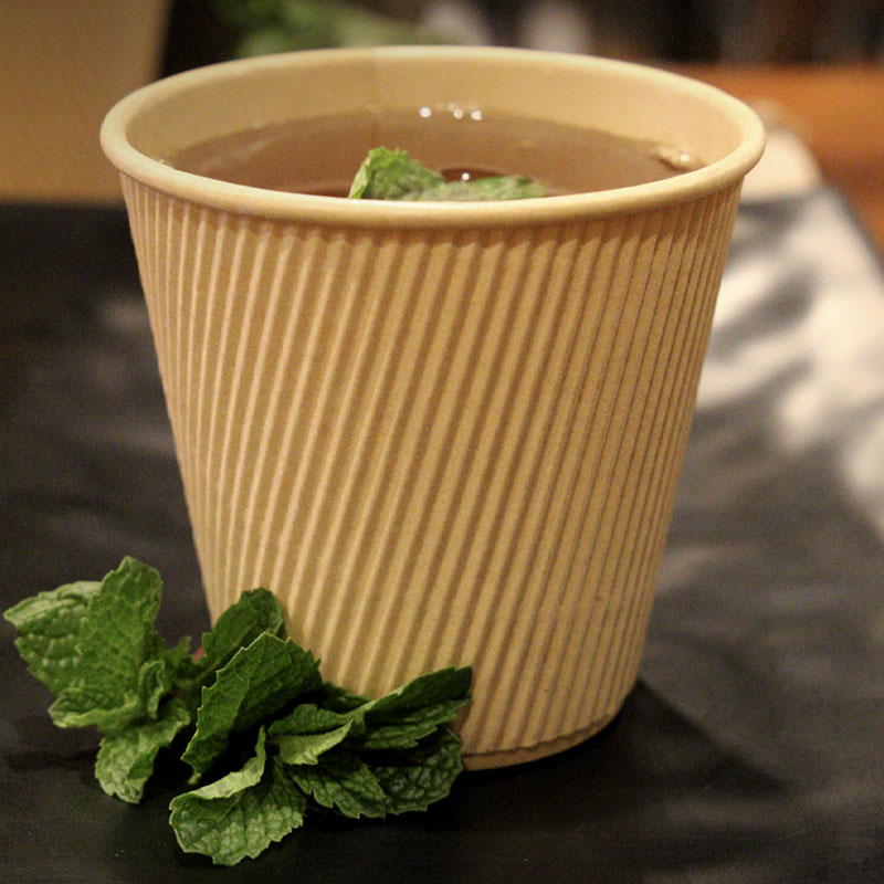 Hot Mint Tea — Halal Menu Item at Burns Road Tustin CA
