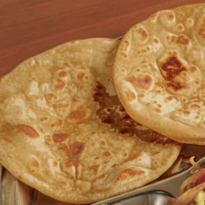 Paratha — Halal Menu Item at Burns Road Tustin CA